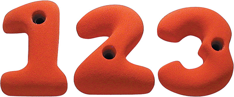Groperz Number Climbing Holds