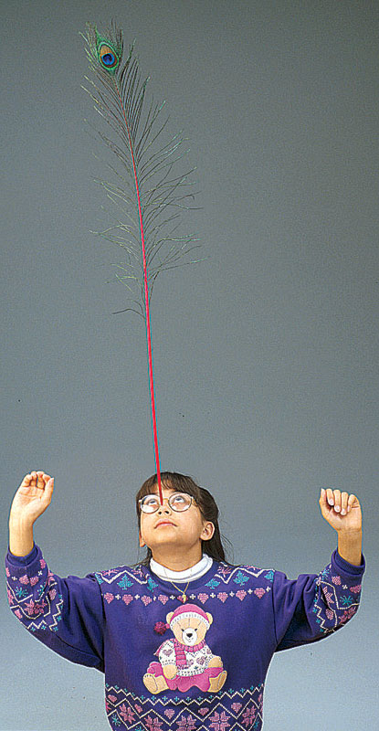 Excellent for teaching balance and the "looking up" skills required in juggling.