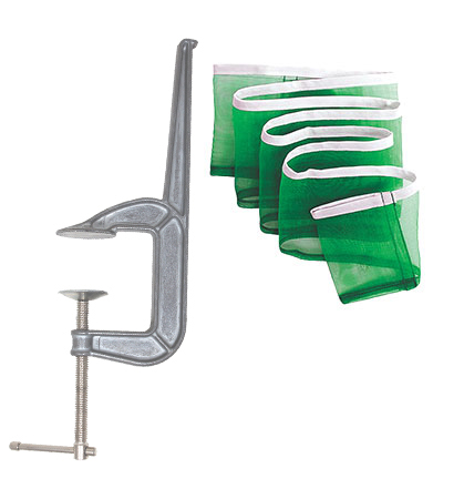 Durable net construction with counterbalance design allowing it to bounce back to original shape