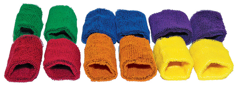 Wrist Bands set of 6 pair