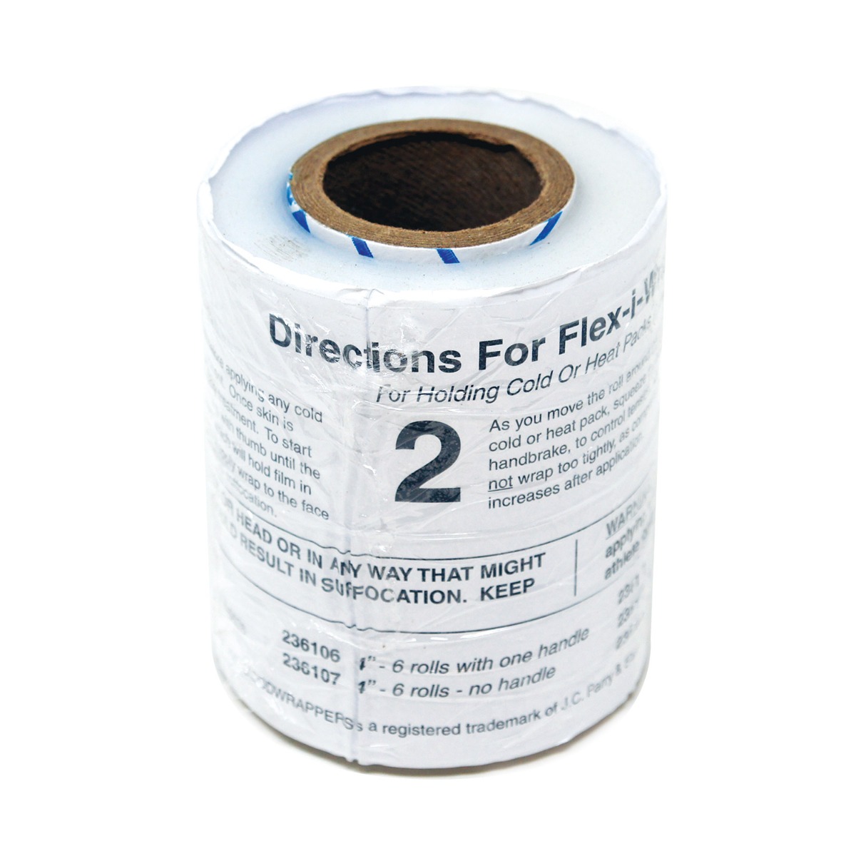 650' Flexi Wrap 4" plastic film roll