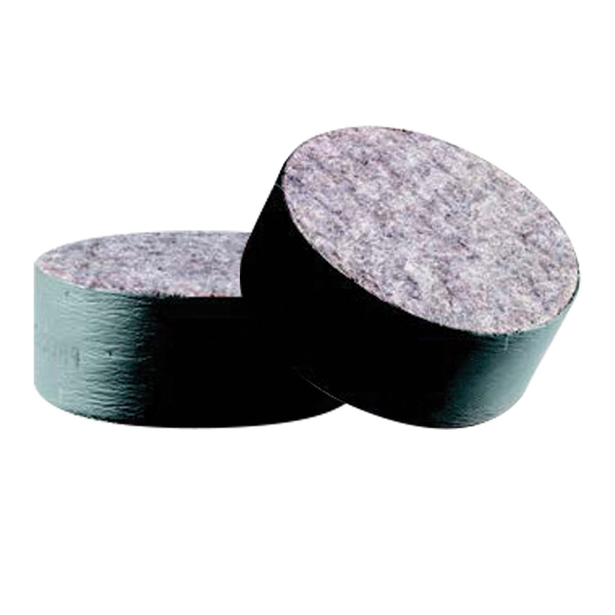 Shield Felt Hockey Puck pair