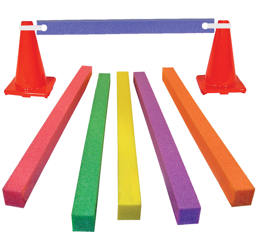 Foam Cone Crossbars set of 6