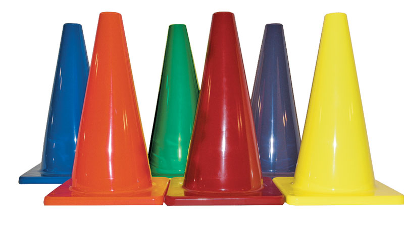 18" Vinyl Cones (Multiple Colors)