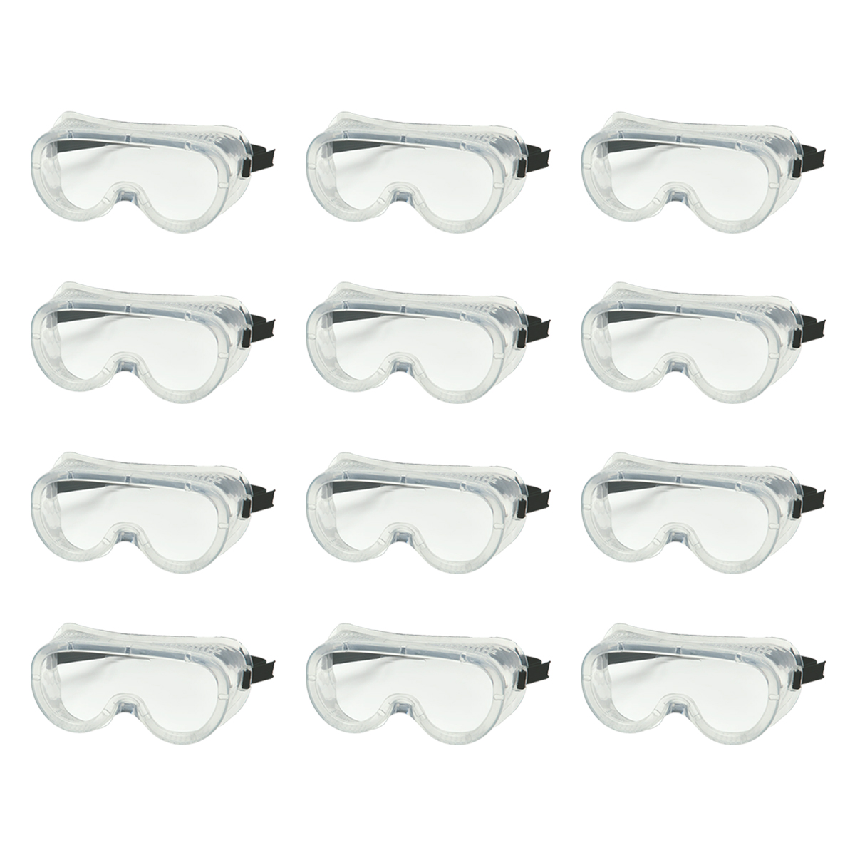 1 Dozen Anti Fog Safety Goggles