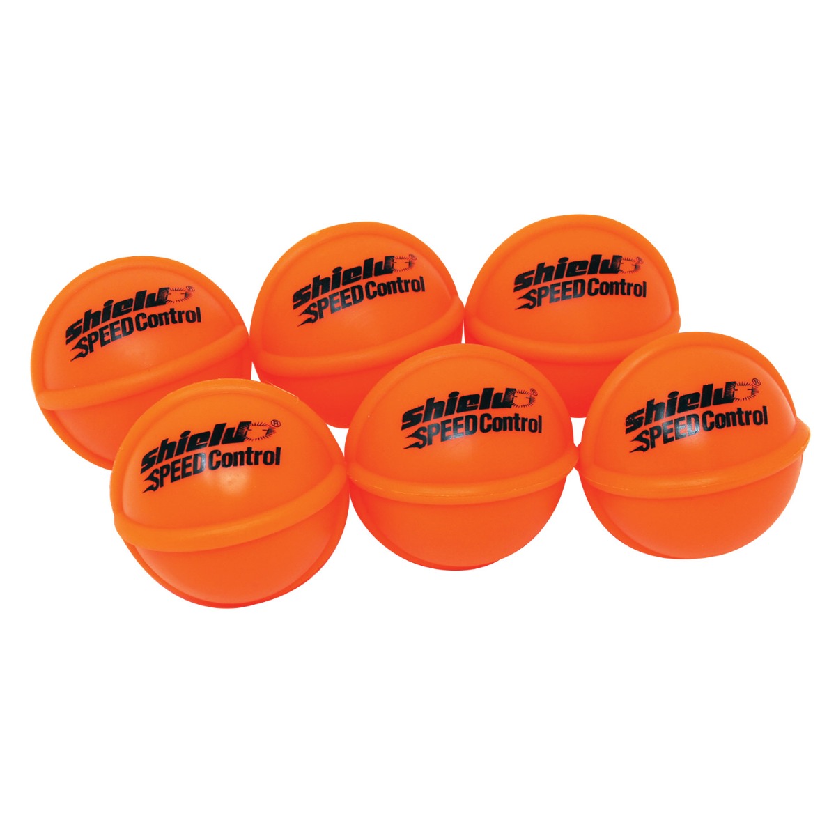 Pack of 6 Shield Speed Control Balls
