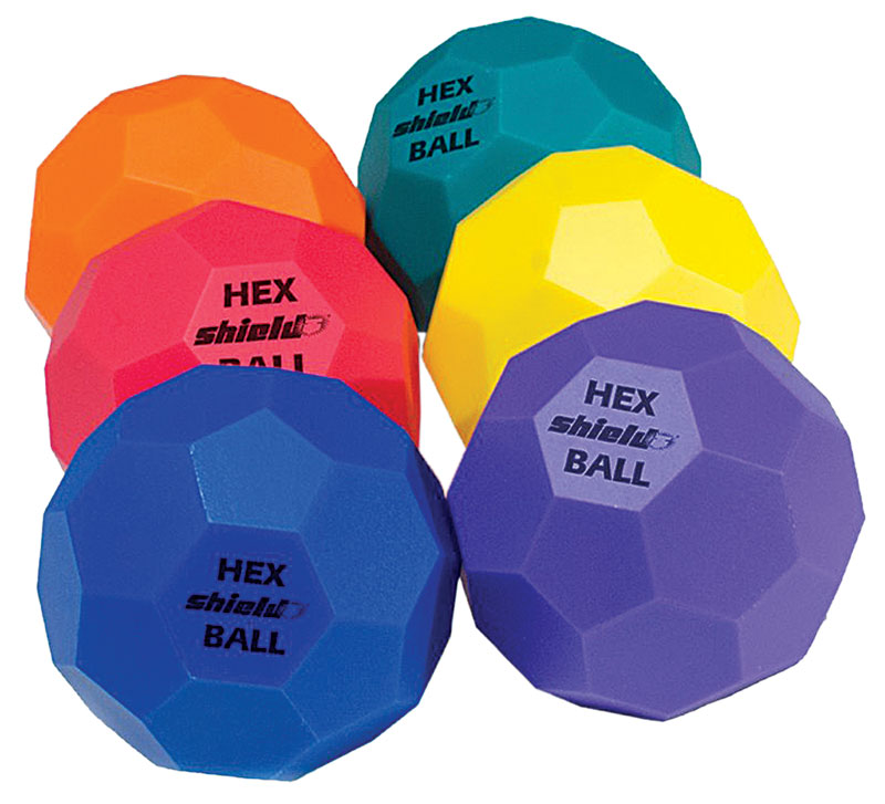 Shield Hexagon Hockey Balls