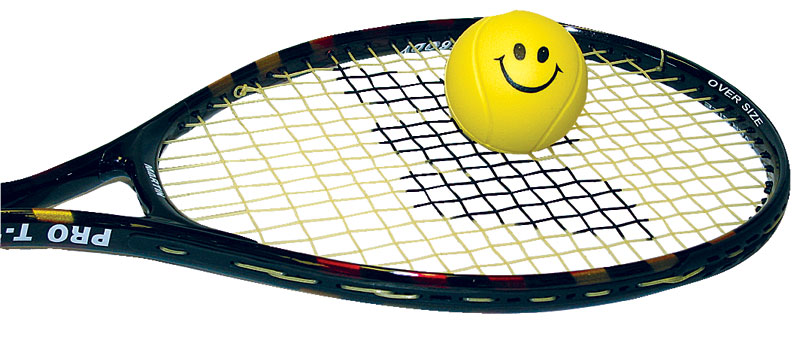 Foam Smiley Face Tennis Trainers