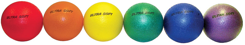 Ultra-Soft Playground Balls Set of 6