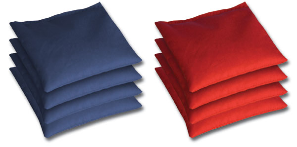 Baggo Bean Bags - red & blue