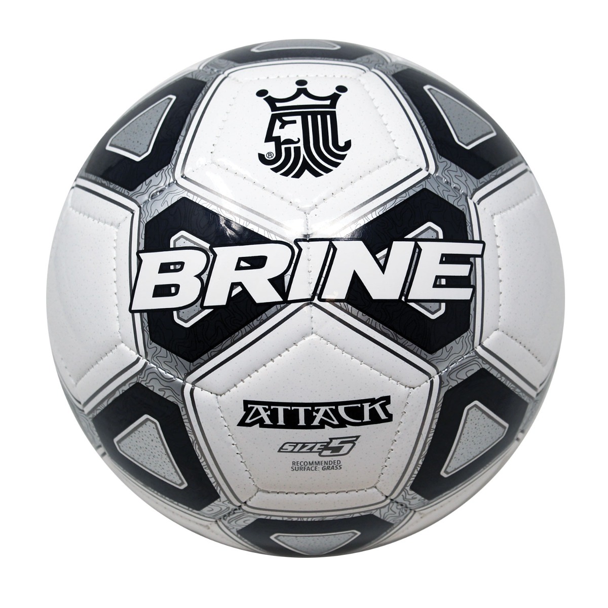 Pallone Da Calcio Brine Voracity – PU Resistente, Vescica B.E.A.R. Per Una Ritenzione D'aria 10 Volte Superiore, Cucito A Mano