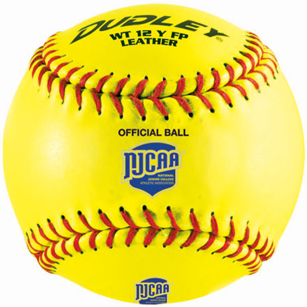 Dudley WT12YFP Thunder Leather NJCAA case of 72 .47/350 Softballs