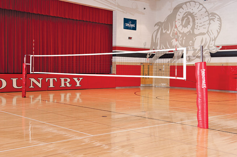 Spalding 1 Court Steel Volleyball System
