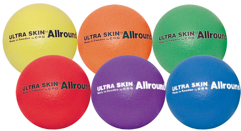 Ultra Skin Allround 6-Color Foam Ball Set