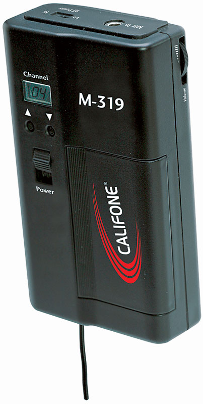 Califone Wireless Mic Belt Pack Transmitter
