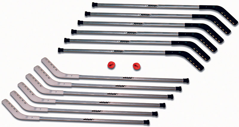 42" Aluminum Shield Outdoor Hockey Set