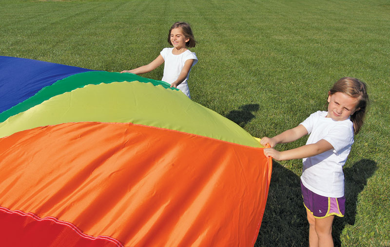 24' Easy Grip Swirl Parachute