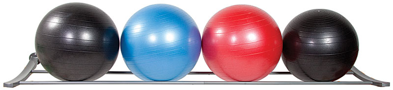 Metal Wall-Mounted Stability Ball Rack