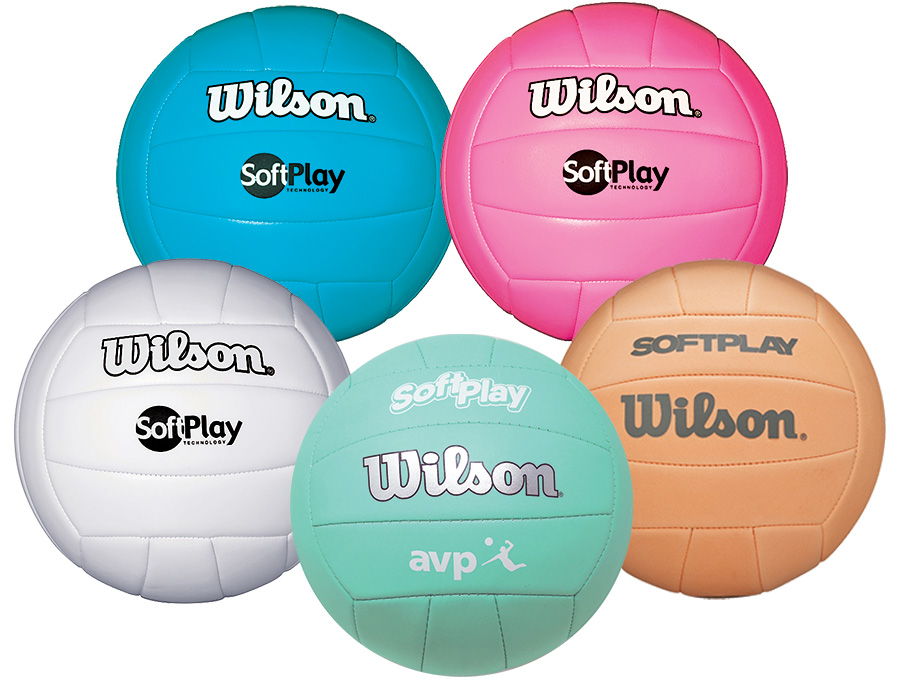 Wilson Soft Play Volleyballs -set of 5