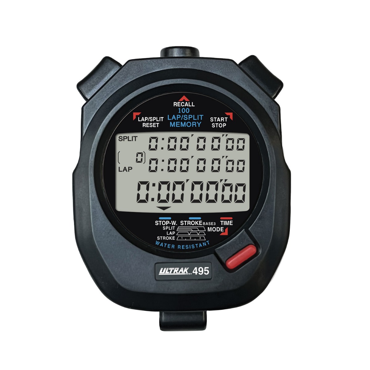 Ultrak 495 Stopwatch - black