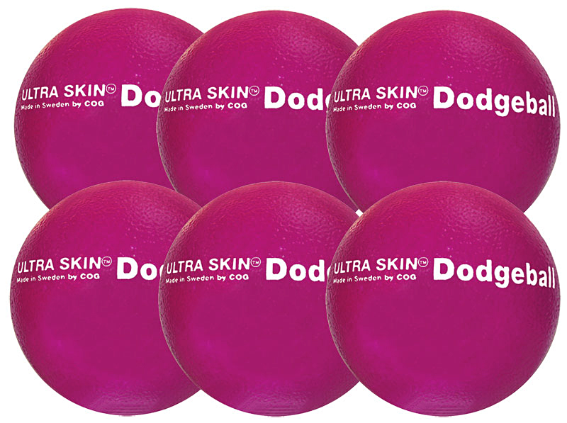 Neon Purple Ultra Skin Foam Dodgeballs