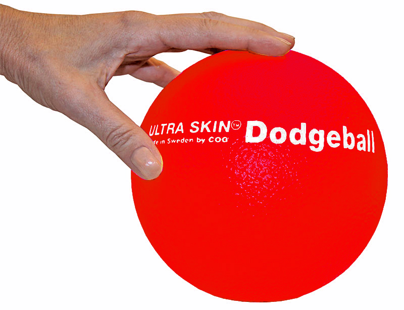 Neon Red Ultra Skin Foam Dodgeball