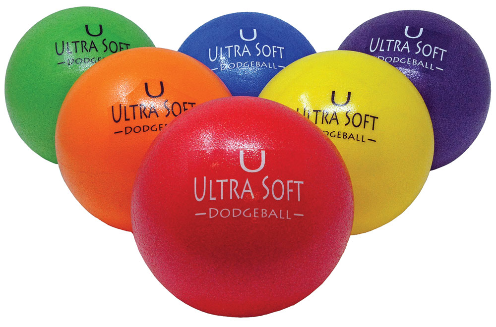 Ultra Soft Dodgeballs, 6/Set