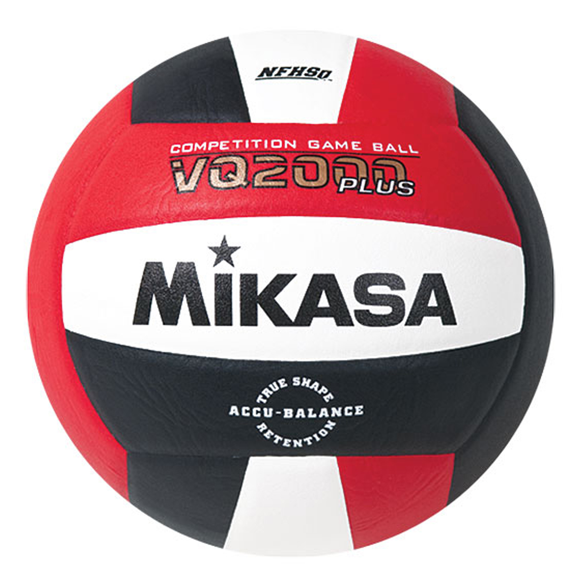 Mikasa Competition Composite Volleyball Red, White & Black