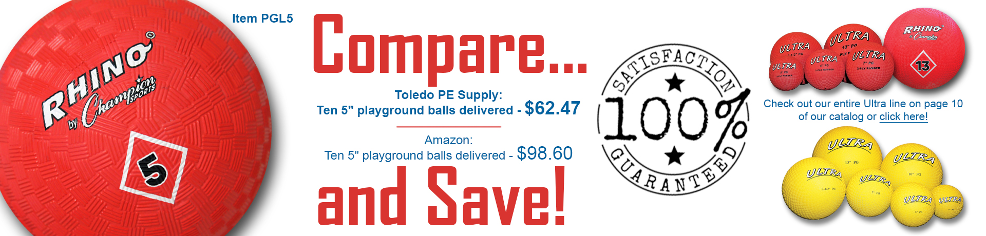 Compare and Save 5 in Playground Balls