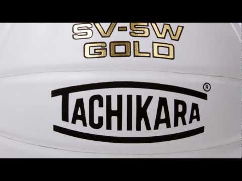 Tachikara SV5W Gold Leather Volleyball