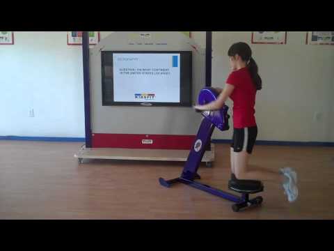 Cardio Kids Kneeling Dual Action Core Trainer - Junior High