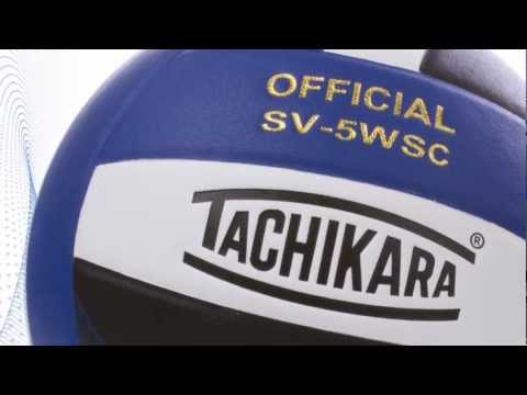 Tachikara SV5WSC Cardinal/Black/White Volleyball