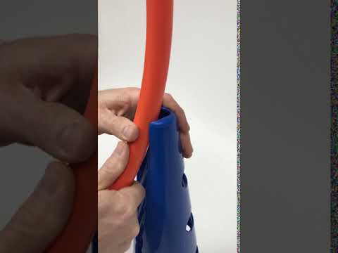 Inserting a Hula Hoop into a Slot Cone